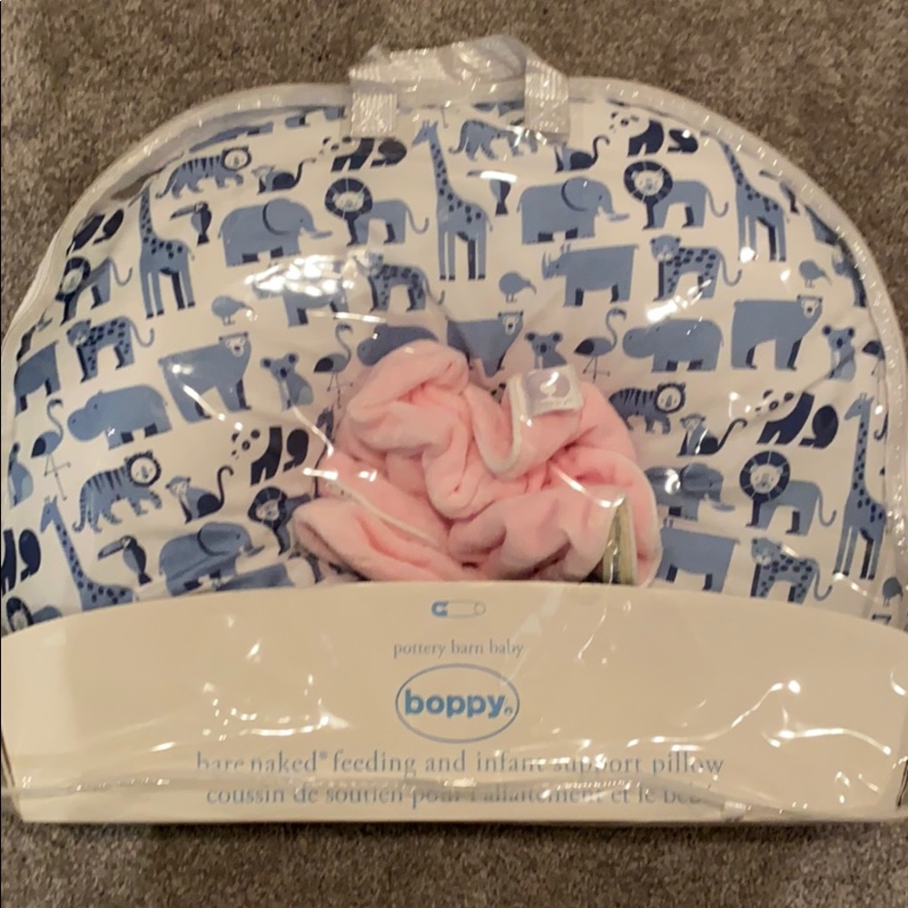 Boppy pillow with covers